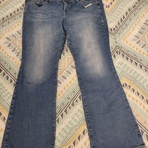 Torrid Light Blue Slim Boot Cut Jeans